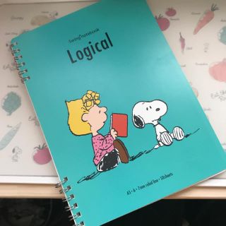 スヌーピー(SNOOPY)のスヌーピー ロジカルノート A5(ノート/メモ帳/ふせん)