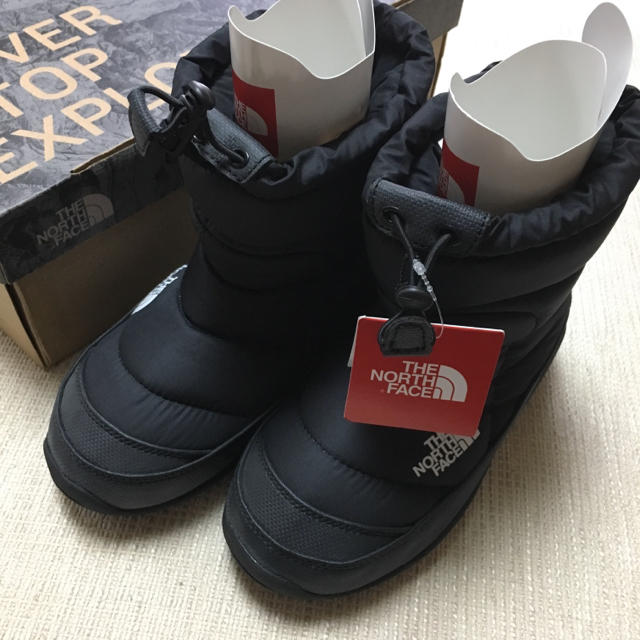 新品(20.0㎝)■ノースフェイス■ヌプシ/ブラック/スノーブーツ