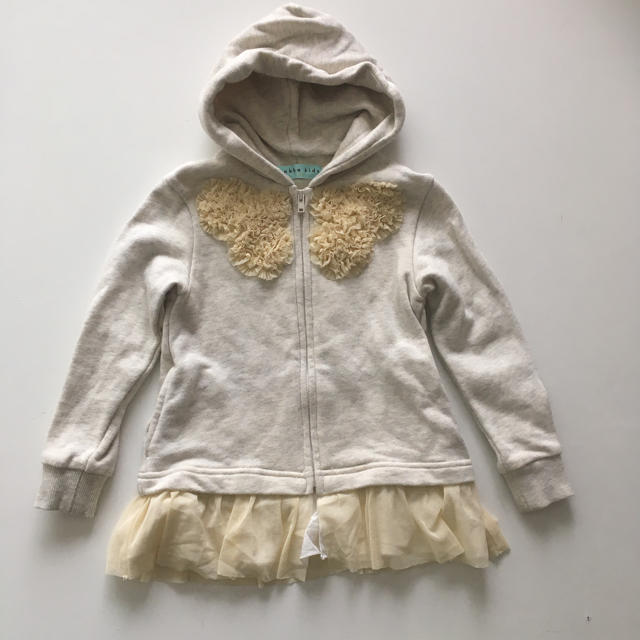 hakka kids(ハッカキッズ)のhakkakids✴︎パーカー 110サイズ ハッカキッズ キッズ/ベビー/マタニティのキッズ服女の子用(90cm~)(カーディガン)の商品写真