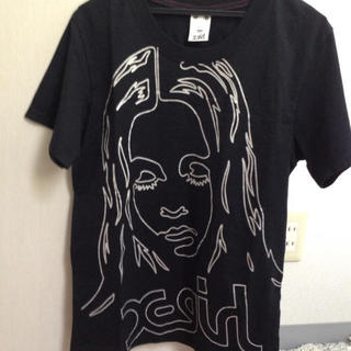 エックスガール(X-girl)のx-girlフェイスBigTシャツ(Tシャツ(半袖/袖なし))