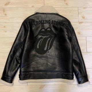 ジャックローズ(JACKROSE)のThe Rolling Stones×JACKROSE フライトジャケットM(フライトジャケット)