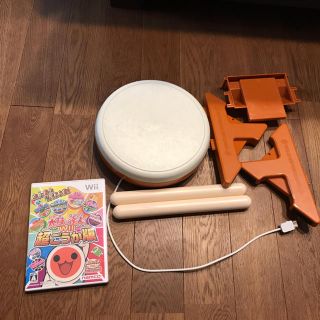 ウィー(Wii)の太鼓の達人、太鼓セット(家庭用ゲームソフト)