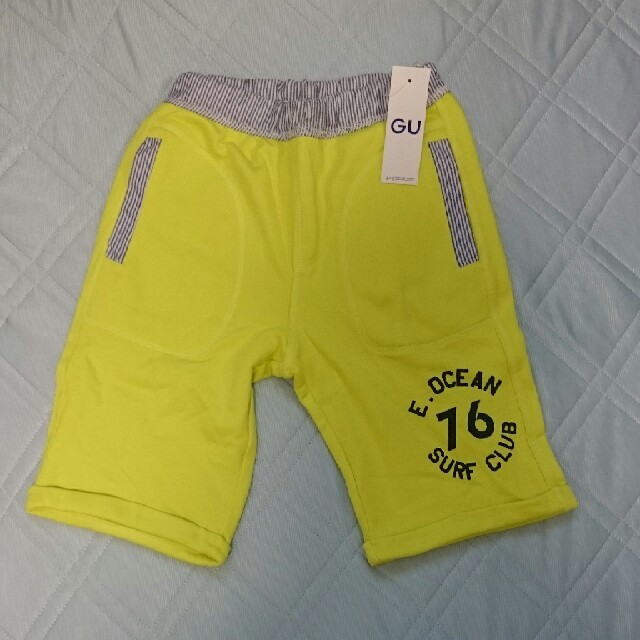 GU(ジーユー)のGU☆ハーフパンツ 140 キッズ/ベビー/マタニティのキッズ服男の子用(90cm~)(パンツ/スパッツ)の商品写真