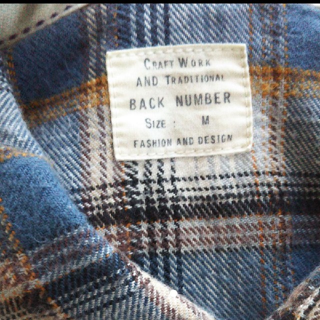 BACK NUMBER(バックナンバー)のback number ネルシャツ レディースのトップス(シャツ/ブラウス(長袖/七分))の商品写真