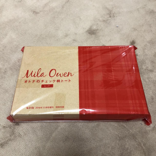 Mila Owen(ミラオーウェン)のwith付録 mila Owen レディースのバッグ(トートバッグ)の商品写真