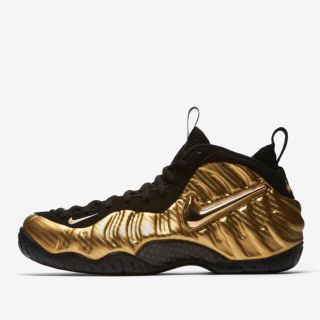 ナイキ(NIKE)のNIKE AIR FOAMPOSITE PRO METALLIC GOLD(スニーカー)