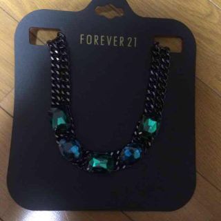 フォーエバートゥエンティーワン(FOREVER 21)のforever21ビジューネックレス(ネックレス)