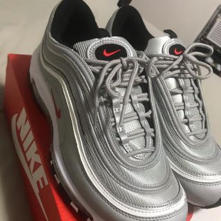 ナイキ(NIKE)のナイキエアマックス97  シルバー(スニーカー)