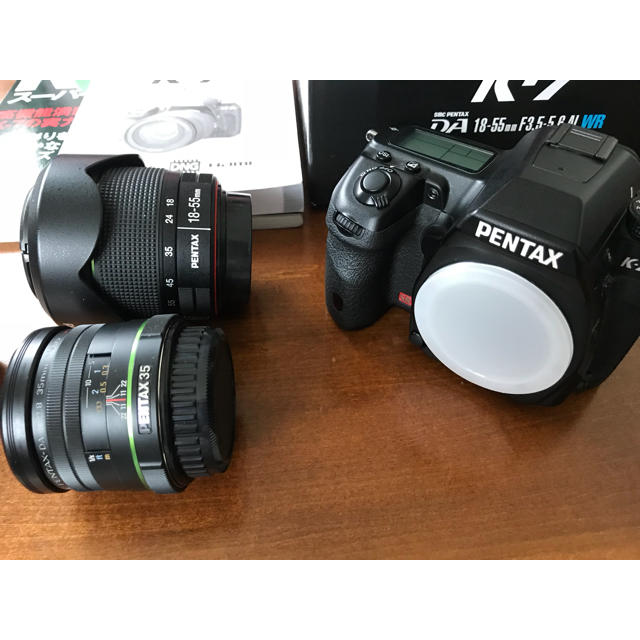 PENTAX(ペンタックス)のPENTAXペンタックス k-7 レンズセット+DA35マクロ スマホ/家電/カメラのカメラ(デジタル一眼)の商品写真