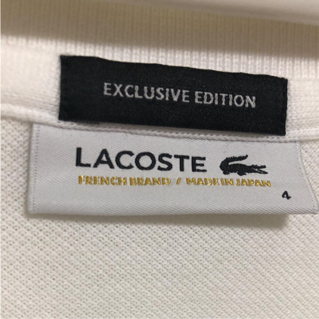 LACOSTE(ラコステ)の【未使用美品】ラコステ Beauty＆Youth アローズ 別注 ポロシャツ ４ メンズのトップス(ポロシャツ)の商品写真