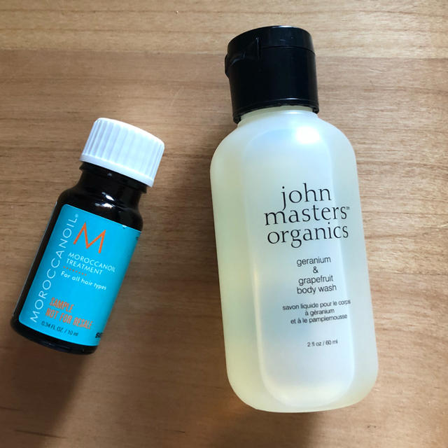 John Masters Organics(ジョンマスターオーガニック)のジョンマスターボディウォッシュ モロッカンオイルのセット コスメ/美容のボディケア(ボディソープ/石鹸)の商品写真