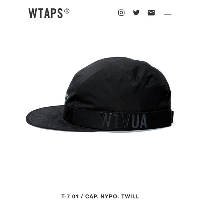 WTAPS  18AW T-7 CAP