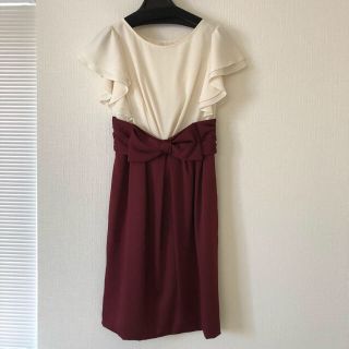 AIMER バイカラードレス 9号