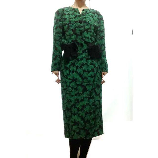 美品　ヴィンテージ 女優 ジャケット スカート セットアップ スーツ　Vinta レディースのワンピース(ひざ丈ワンピース)の商品写真