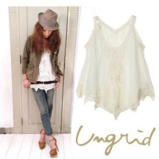 アングリッド(Ungrid)のungrid☆バテンレースチュニック(チュニック)