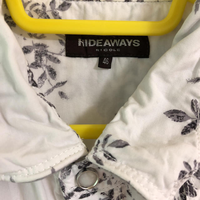 HIDEAWAY(ハイダウェイ)のHIDE AWAYS  ハイダウェイ 半袖 花柄 シャツ メンズのトップス(シャツ)の商品写真