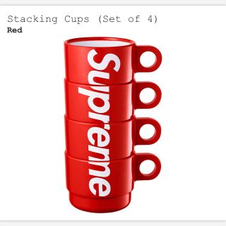 シュプリーム(Supreme)の18ss supreme stacking cups(グラス/カップ)