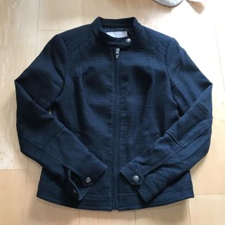 バナナリパブリック(Banana Republic)の≪used≫ バナナリパブリック ブラック ジャケット サイズ0(ノーカラージャケット)