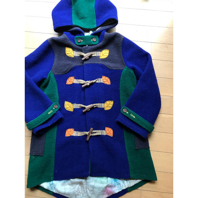 BOOFOOWOO(ブーフーウー)のNana様専用　ブーフーウー naturalboo ダッフルコート 130㎝ キッズ/ベビー/マタニティのキッズ服女の子用(90cm~)(コート)の商品写真