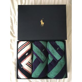 ラルフローレン(Ralph Lauren)のくまのみ様専用 ラルフローレン バスタオル グリーン1枚(タオル/バス用品)