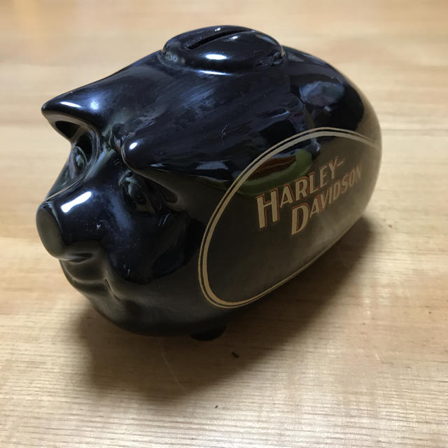 ハーレーダビッドソン 豚の貯金箱✨の通販 by zooleaf's shop ハーレーダビッドソン 豚の貯金箱✨の通販 by zooleaf's shop