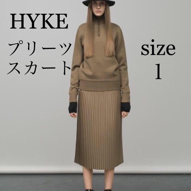HYKE プリーツスカート サイズ1