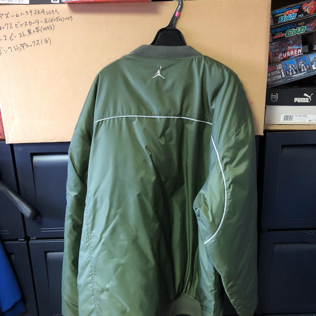 激安な ジョーダン5レトロLS MA-1タイプジャケット US XL - size 新品 ...
