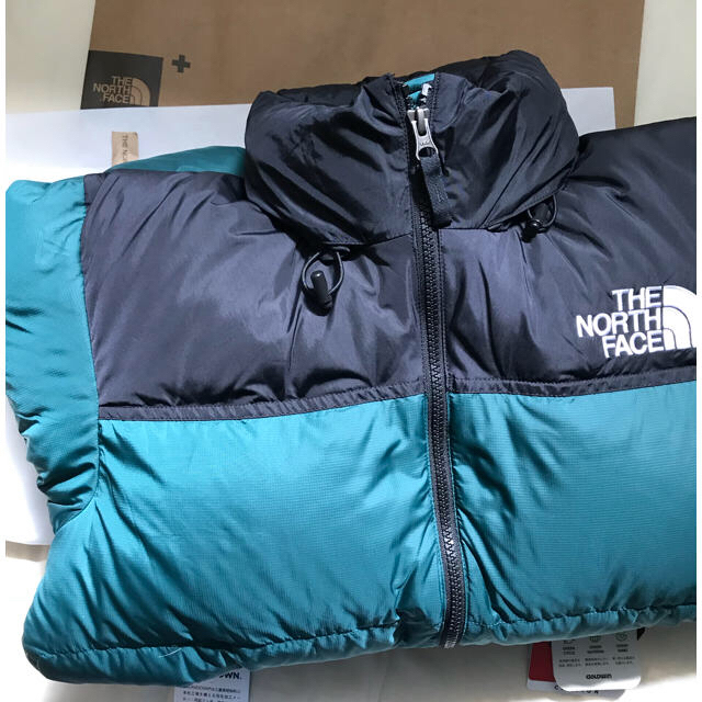 THE NORTH FACE(ザノースフェイス)のkkkk様専用 ノースフェイス ヌプシ ダウン ジャケット グリーン  Ｓ メンズのジャケット/アウター(ダウンジャケット)の商品写真