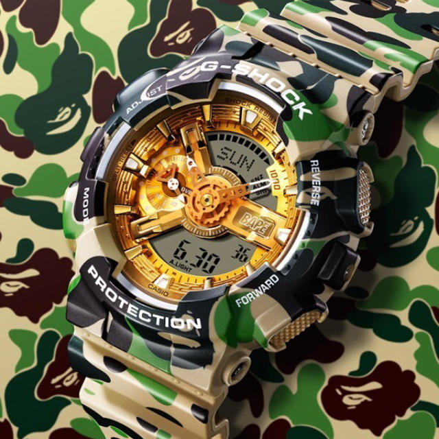 G-SHOCK(ジーショック)のAPE g-shock メンズの時計(腕時計(デジタル))の商品写真