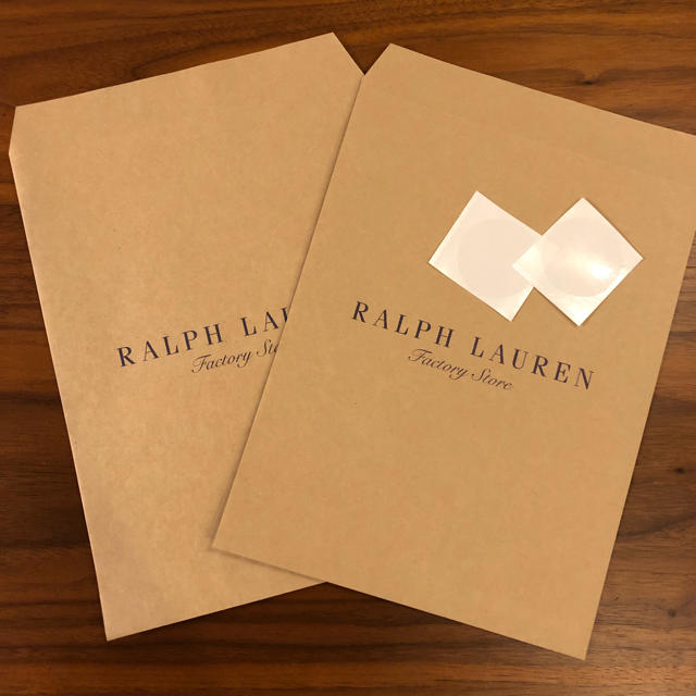 Ralph Lauren(ラルフローレン)の2枚セット♪ラルフローレン 新品 タオルハンカチ レディースのファッション小物(ハンカチ)の商品写真