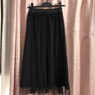 エイチアンドエム(H&M)のUSED品☆H&M チュールスカート☆(ひざ丈スカート)