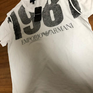 エンポリオアルマーニ(Emporio Armani)のタグ付き新品 アルマーニTシャツ(Tシャツ(半袖/袖なし))