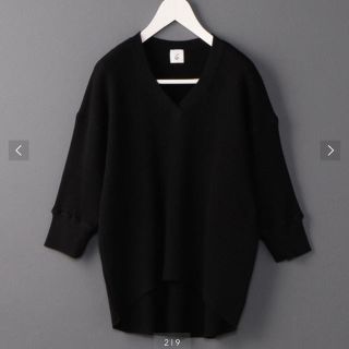 ビューティアンドユースユナイテッドアローズ(BEAUTY&YOUTH UNITED ARROWS)の【専用】〈6（ROKU）〉Vネックサーマル七分袖カットソー(カットソー(長袖/七分))