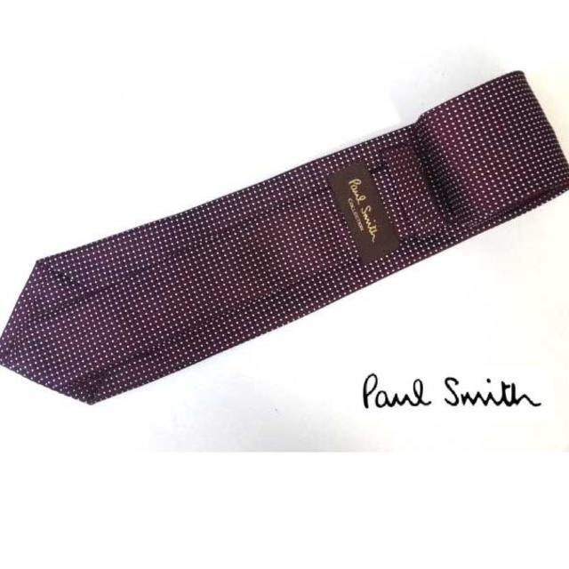 Paul Smith(ポールスミス)の美品★ポールスミスコレクション★最高級ドット柄ネクタイ★７．７ｃｍ メンズのファッション小物(ネクタイ)の商品写真