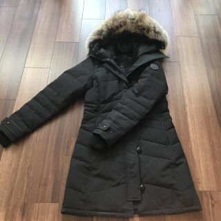 カナダグース(CANADA GOOSE)のカナダグース ブラックレーベル  ロレット   ＸＳブラック 国内正規品(ダウンジャケット)