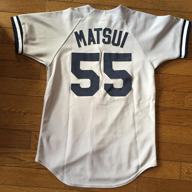 Majestic(マジェスティック)の松井秀喜 ニューヨークヤンキース エンタメ/ホビーのタレントグッズ(スポーツ選手)の商品写真