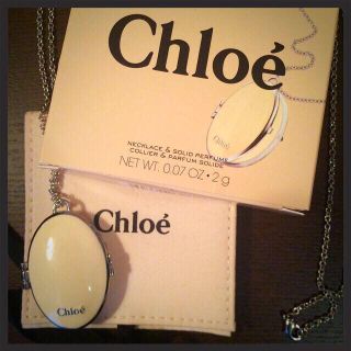 クロエ(Chloe)のクロエ 練り香水ロケットペンダント(ネックレス)