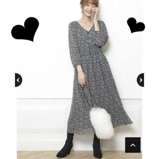 マイストラーダ(Mystrada)の新品❤︎新作❤︎マイストラーダ❤︎ペイントフラワーロングワンピース(ロングワンピース/マキシワンピース)