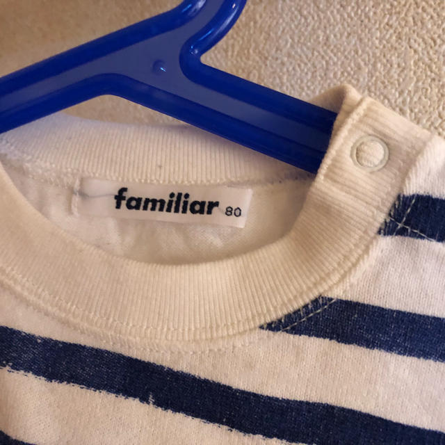 familiar(ファミリア)のfamiliar ロンT 80 キッズ/ベビー/マタニティのベビー服(~85cm)(Ｔシャツ)の商品写真