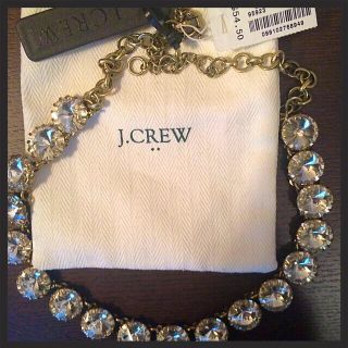 ジェイクルー(J.Crew)のJ.Crew - クリスタルネックレス(ネックレス)