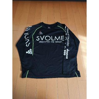 svolme　プラクティスシャツ　150　長袖　ブラック(ウェア)