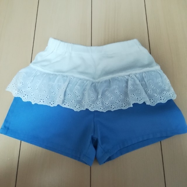 西松屋(ニシマツヤ)の[西松屋]ショートパンツ キッズ/ベビー/マタニティのキッズ服女の子用(90cm~)(パンツ/スパッツ)の商品写真