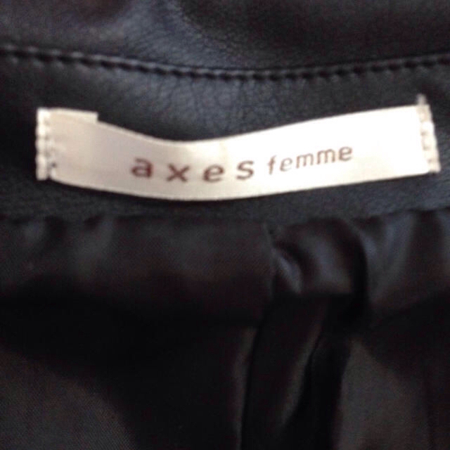 axes femme(アクシーズファム)のライダースジャケット レディースのジャケット/アウター(ライダースジャケット)の商品写真