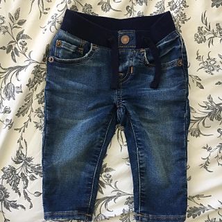 ベビーギャップ(babyGAP)の【水通しのみ/ほぼ新品】baby gap デニムパンツ(パンツ)