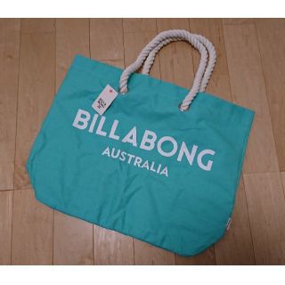 ビラボン(billabong)の新品 タグ付き  BILLABONG ビラボン トートバッグ 水色(トートバッグ)