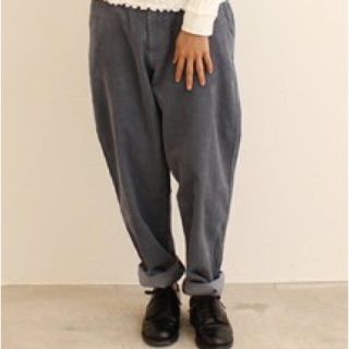 パーリッシィ(PAR ICI)の10Wコーデュロイ クロップドパンツ ビッグシャツ(クロップドパンツ)