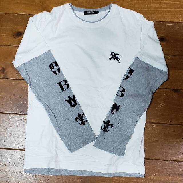 BURBERRY BLACK LABEL(バーバリーブラックレーベル)のBURBERRY BLACK LABEL ロングTシャツ メンズのトップス(Tシャツ/カットソー(七分/長袖))の商品写真