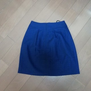 ナチュラルビューティーベーシック(NATURAL BEAUTY BASIC)のNatural Beauty Basic ブルー タイト ミニスカート XS(ミニスカート)