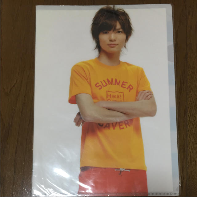 Hey! Say! JUMP(ヘイセイジャンプ)の薮宏太 クリアファイル サマリー グッズ エンタメ/ホビーのタレントグッズ(アイドルグッズ)の商品写真