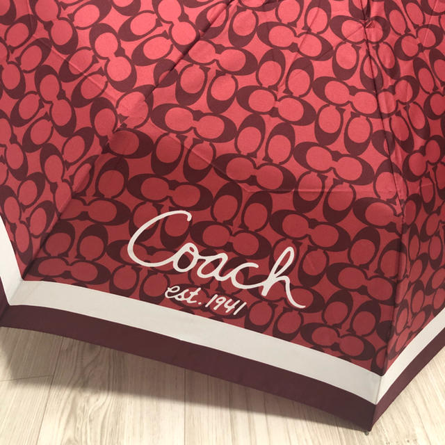 Coach みるきぃまま様専用 Coach 折り畳み傘 ボルドーの通販 By Yucca S Shop コーチならラクマ